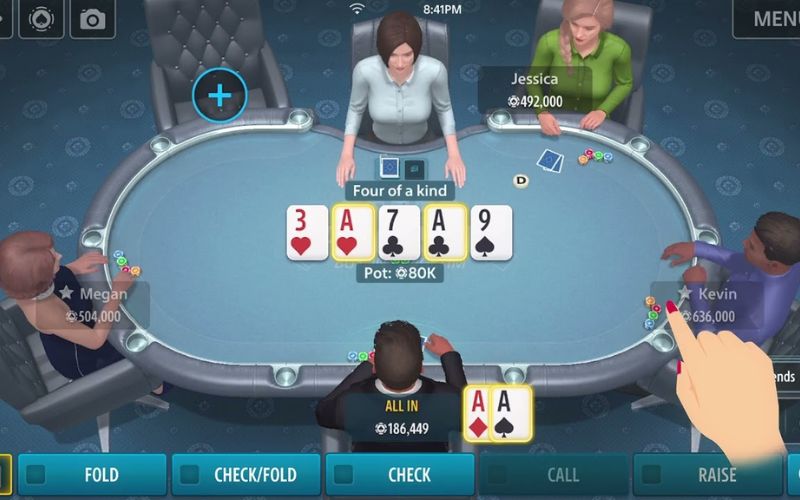 cách chơi Poker trực tuyến