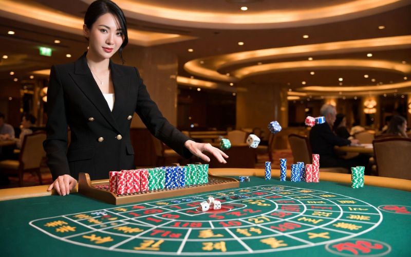 sảnh live casino hiện đại đẳng cấp