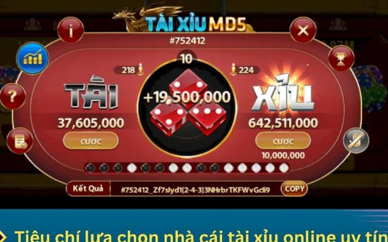 trò chơi xóc đĩa online